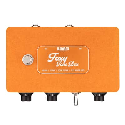 Warm Audio Foxy Tone Box Fuzz Pedal - Orange image 1