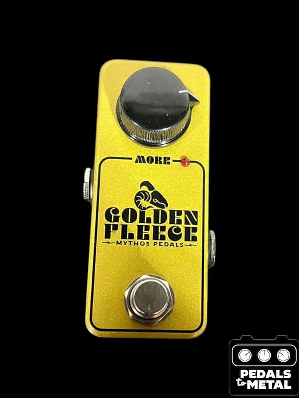Mythos Pedals Golden Fleece Mini Fuzz 2010s - Yellow - X17612 image 1
