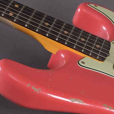 Fender Custom Shop Stratocaster 1962 Relic Fiesta Red Masterbuilt Austin MacNutt 2024 image 4