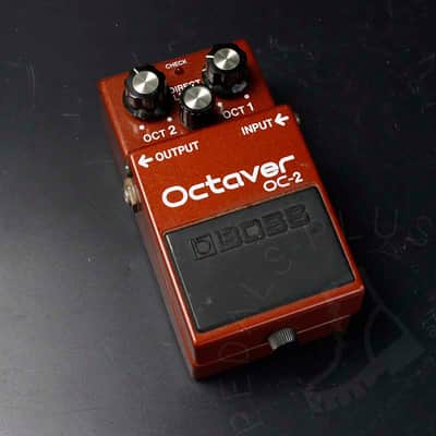 Boss OC-2 Octaver (Black Label) 1982 - 1984 - Brown image 1