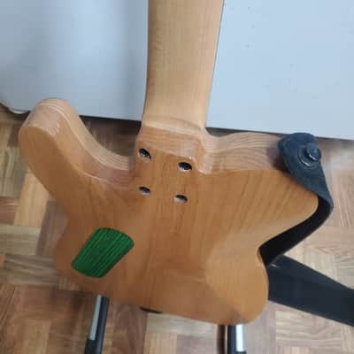 T-Style Carved Top  Electric Guitar Green - Warmoth Neck image 6