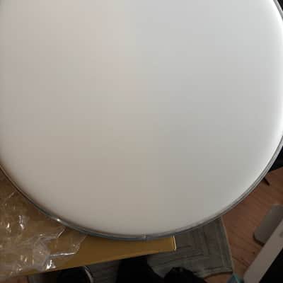 Yamaha by Remo 18” Bass Drum Set 2020s - Smooth white and coated image 2
