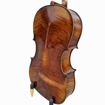 Copy sleeping 5 string Cello, Master Sound , Professional 4/4 Cello, Spirit Varnish image 8
