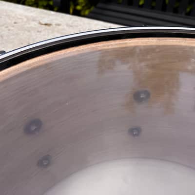 ✮ULTRA RARE✮Vintage✮YAMAHA OAK Custom ✮14" x7 " SNARE✮MUSASHI BLACK✮+ ALUMINIUM DIE CAST ! image 17