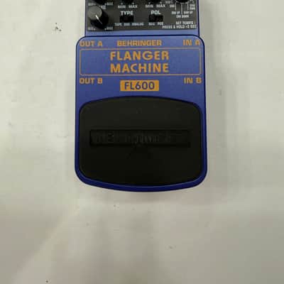 Behringer FL600 Flanger Machine Stereo Guitar Effect Pedal imagen 1
