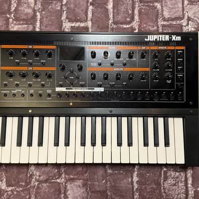 Roland Jupiter-Xm 37-Key Synthesizer Black Excellent Studio Condition w/ Power Supply
