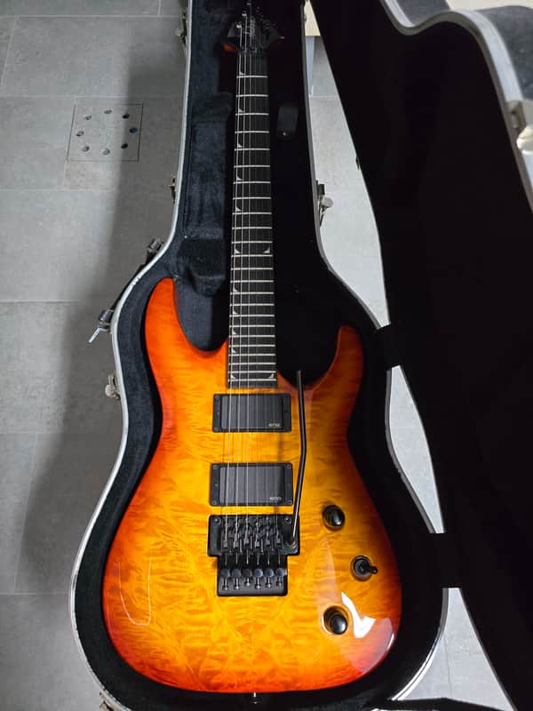 Jackson X Series SLATXMGQ 3-6 Soloist 2013 - 2014 - Transparent Amber Sunburst image 1