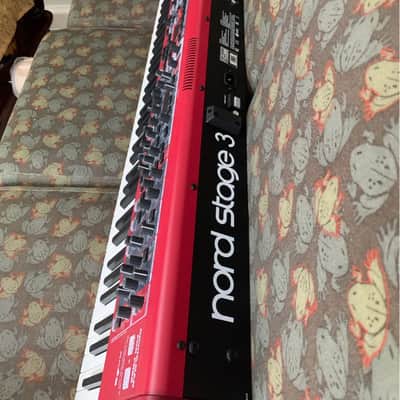 Nord Stage 3 HP76 Hammer Action Portable 76-Key Digital Piano 2017 - Present - Red image 4