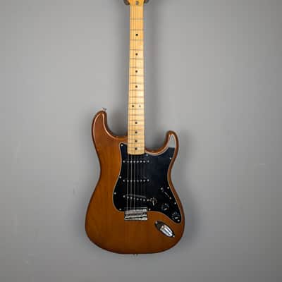Fender Stratocaster with 3-Bolt Neck, Maple Fretboard 1977 - Walnut (Mocha) image 2