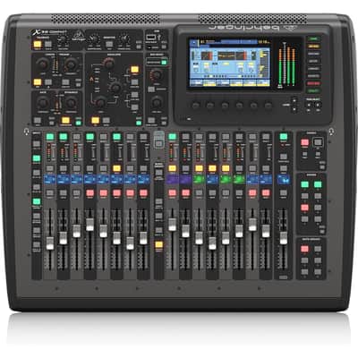 Behringer X32 COMPACT 16 x 8 Digital Mixing Console Bundle with Behringer S32 Digital I/O Stage Box image 2