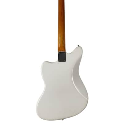1964 Fender Jazzmaster Pre-CBS - White Refin with Matching Headstock image 6