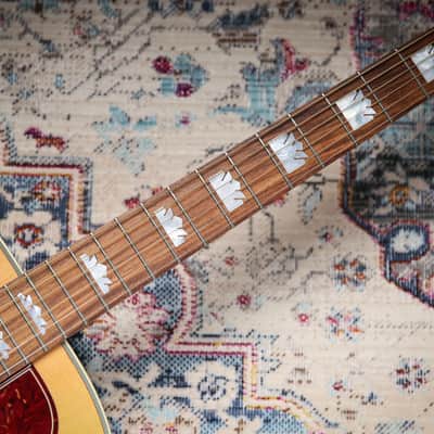 2012 Gibson SJ-200 Studio Super Jumbo Acoustic Guitar Natural image 13