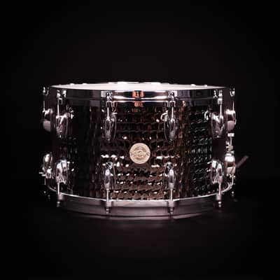 Gretsch 14" x 8" Hammered Black Steel Snare image 1