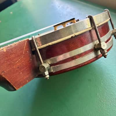 Stella  Banjolele 1920's Soprano Nylon Player! image 6