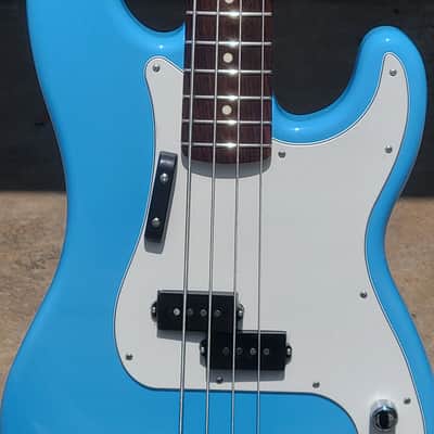 Fender Made in Japan Limited International Color Precision Bass®, Rosewood Fingerboard, Maui Blue image 6
