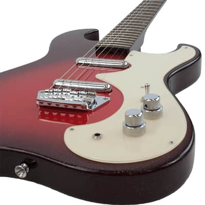 Silvertone 1449 RSFB Red Silver Flake image 2