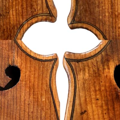 Antique 4/4 Violin - Labeled “Ruggeri 1675” Cremona - Flamed Maple Back - Complete Outfit with Case, Bow & Certificate - VIDEOS image 14