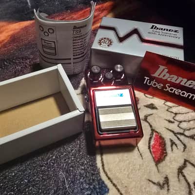 Ibanez Limited Edition TS9 40th Anniversary 2022 - Ruby image 3