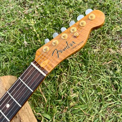 2018 NAMM Show Fender Custom Shop Limited Edition Super Custom Deluxe Twisted Telecaster Ivory White Sparkle image 6