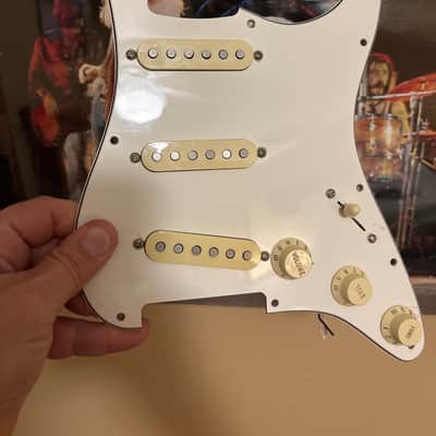 Fender Tex-Mex loaded pickguard 2008 - White image 1