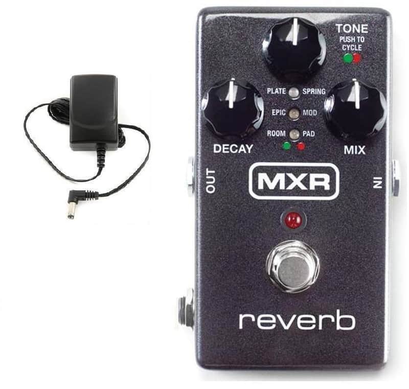 MXR Reverb M300 Relay True Bypass & Delay Trails Modes Hi-Fi Dry Path & Adapter ( OR BEST OFFER ) image 1