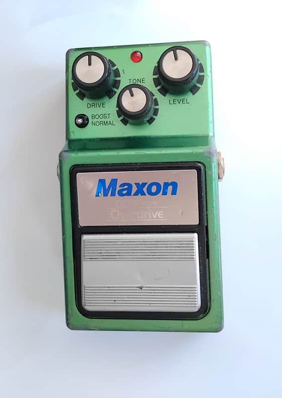 Maxon OD9pro + 日本製 オーバードライブ ブースター 9v電池4個 Maxon