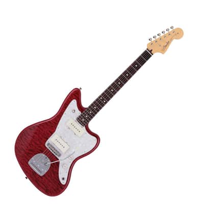 FENDER - 2024 Collection Made in Japan Hybrid II Jazzmaster Rosewood Fingerboard Quilt Red Beryl - 5664100328 image 3