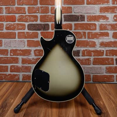 Gibson Custom Shop Adam Jones Signature '79 Les Paul Custom V1 Murphy Lab Aged & Signed Antique Silverburst 2020 #36 of 79 w/OHSC image 9