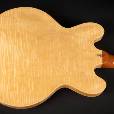 2006 Gibson Memphis Custom ES-335 Dot Figured - Antique Natural | USA Semi-Hollow Flame Maple Classic ’57 Humbucker 3.54kg | OHSC image 11