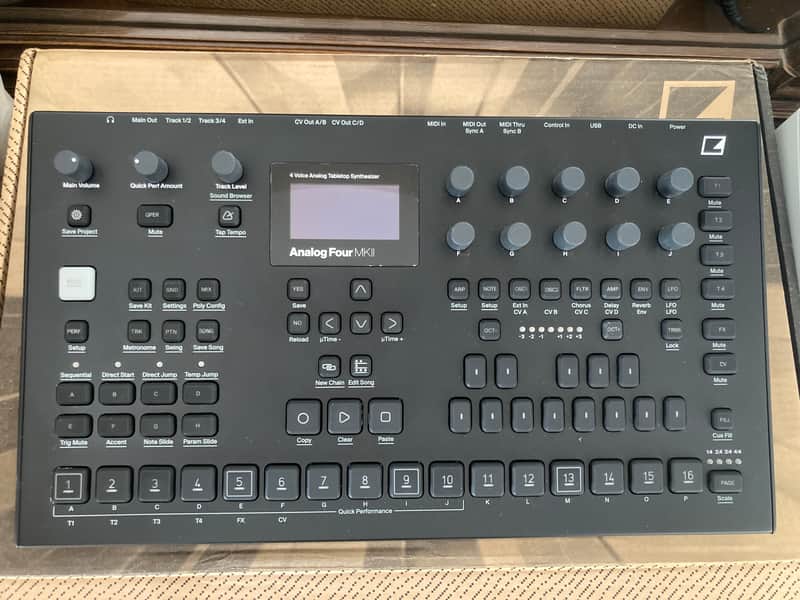 Elektron Analog Four MKII 4 - Black image 1