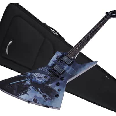DEAN Dave Mustaine Zero Dystopia electric GUITAR new - Graphic Top - w/ Bag image 1