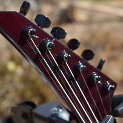JACKSON CUSTOM SHOP MICK THOMSON USA SIGNATURE MODEL DEEP BLOOD METALLIC image 4