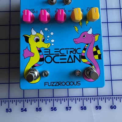 Fuzzrocious Electric Ocean MINT - Light Blue image 1