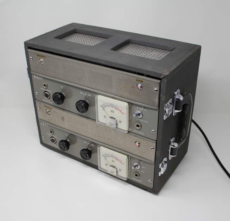 Rebuilt 1960’s Akai M-6 Tube Mic Pre Matched Pair image 1