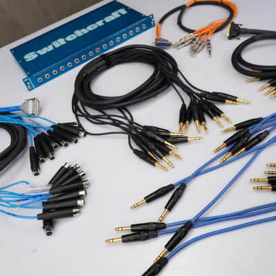 Switchcraft PT16TRS2DB25 1/4" TRS - DB25 Panel w/ Mogami Gold Cables! #58825 image 17