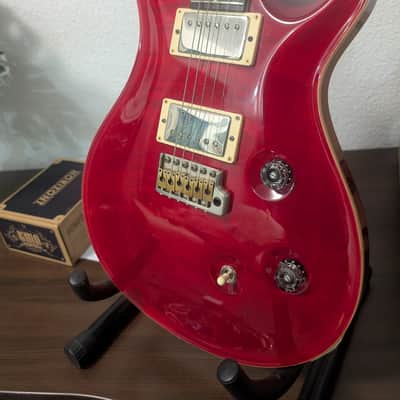 PRS CE 24 Maple Top Tremolo 1995 - 2008 - Scarlet Red image 1