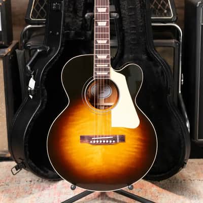 Gibson Les Paul Parlor Acoustic/Electric Guitar - Vintage Sunburst with Hardshell Case image 16