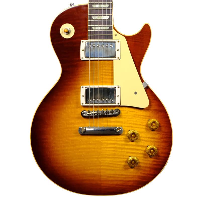 Gibson Custom 1959 Les Paul Standard Reissue VOS - Iced Tea Burst image 1