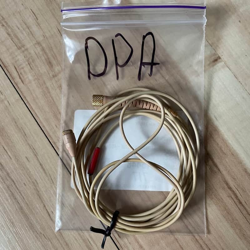 DPA Microphones 4060 Omnidirectional Tabletop Boundary Microphone Beige image 1