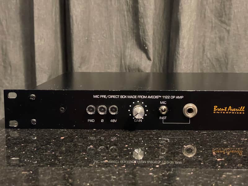 BAE Brent Averill 312X2 Avedis 1122 dual channel mic pre and direct box image 1