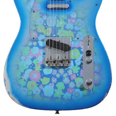 Fender Custom Shop Limited-edition '68 Telecaster Relic - Blue Floral image 2