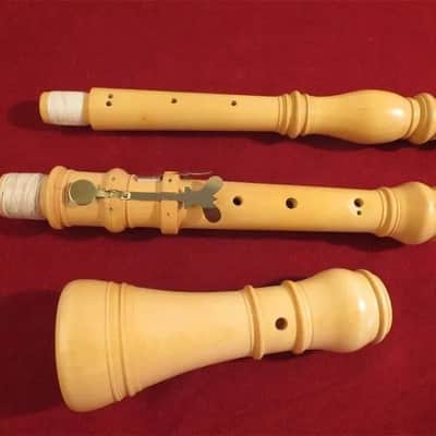 Professional German Baroque style Oboe A-415HZ, Hard Boxwood oboe image 4