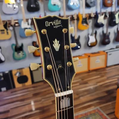 1989 Orville by Gibson Jumbo J-200 Acoustic-Electric - Sunburst image 7