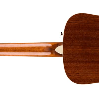 FENDER - California Standard Redondo Mini with Bag  Sapele Top  Natural Sapele - 0974103121 image 2
