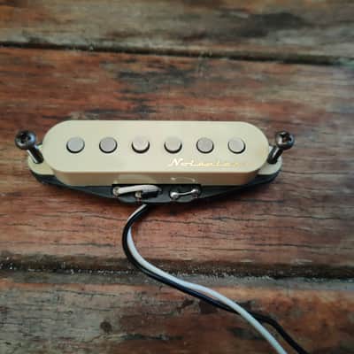 Fender Noiseless Stratocaster Pickup Neck - Aged White image 2