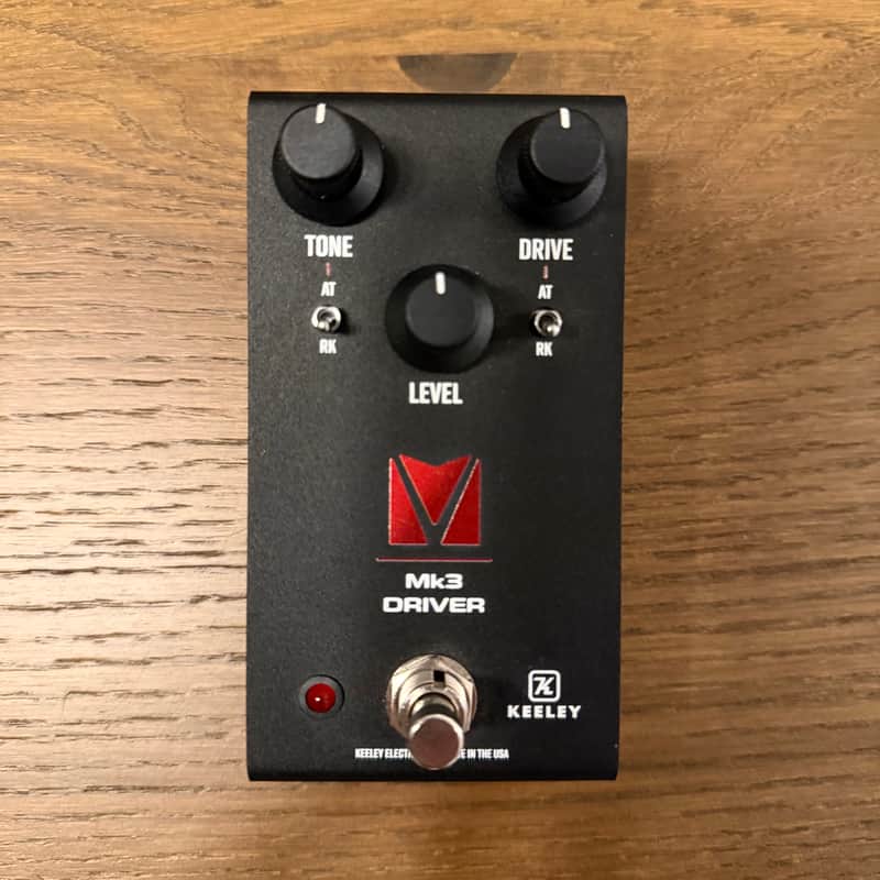 Keeley Mk3 Driver Andy Timmons Signature Overdrive 2024 - Present - Black / Red image 1