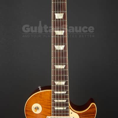 Gibson Custom Shop Tom Murphy Painted Murphy Lab 1959 Les Paul Standard Tom’s Reissue (COD 1286UG)  2022 - Tea Light Aged image 13