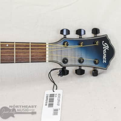 Ibanez AEWC32FM Acoustic/Electric Guitar - Indigo Sunset Fade image 5