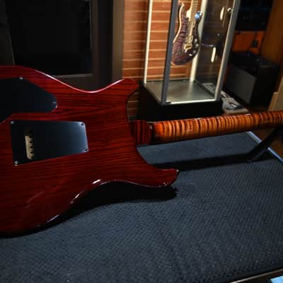 PRS Wood Library DGT 10-Top Ebony - Copperhead Cherry Burst #2554 image 11