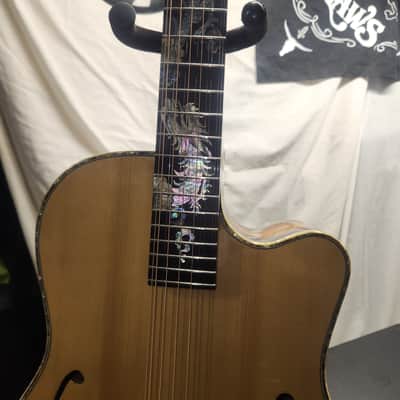 Japanese Hand Made Custom F hole early 70's image 2